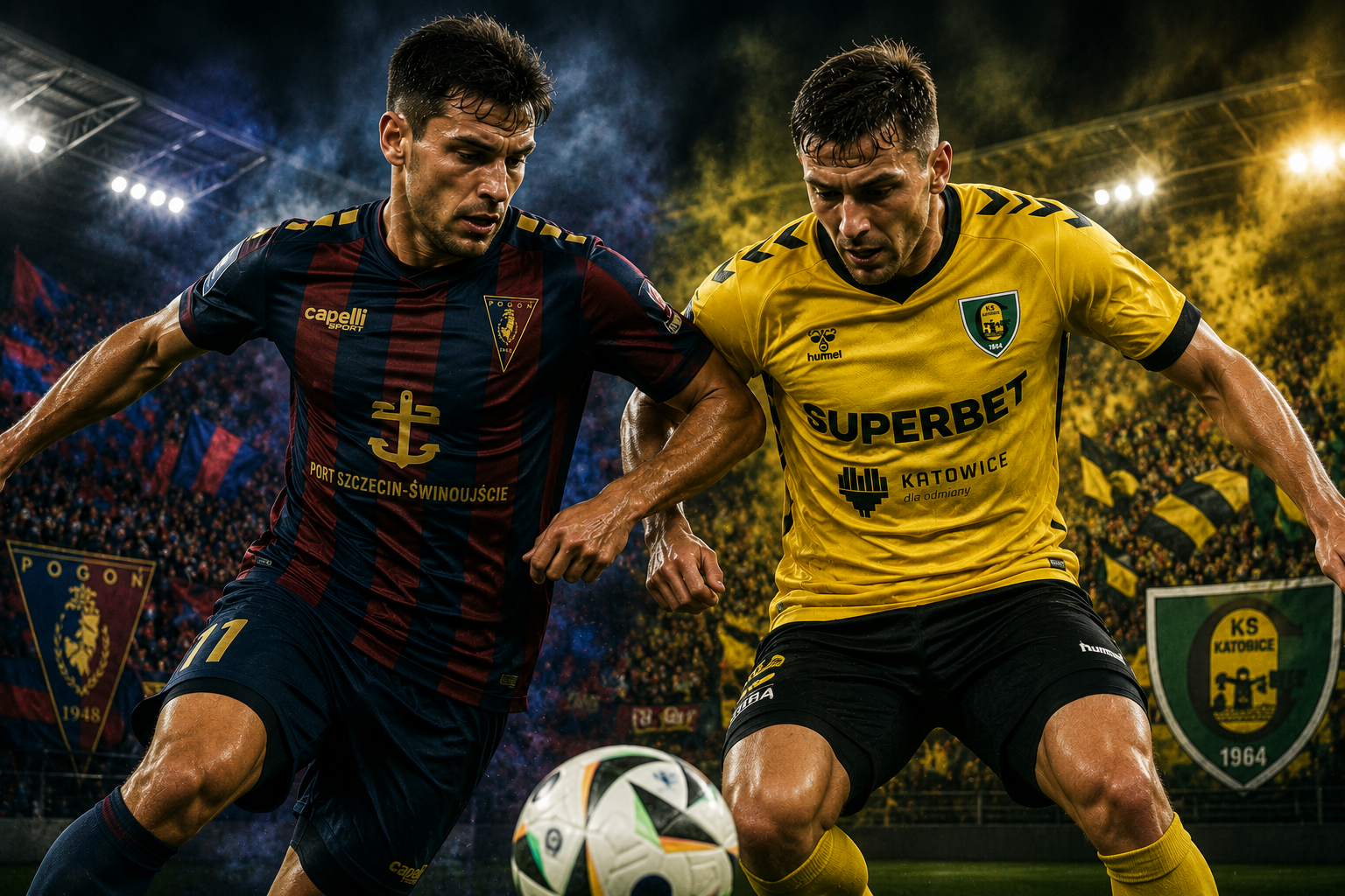 Pogoń Szczecin - GKS Katowice: typy i kursy